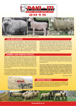 THE nEw sEason romnEy and romTEx updaTE brEEding vidEo