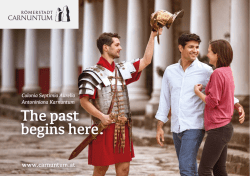 The past begins here.