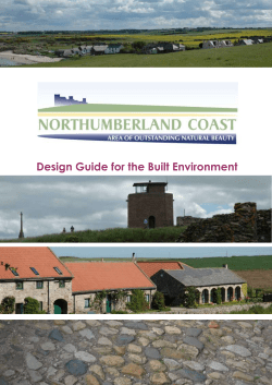 AONB Design Guide - Northumberland Coast AONB
