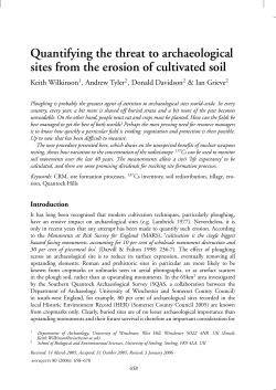 Wilkinson et al. 2006 - University of Winchester