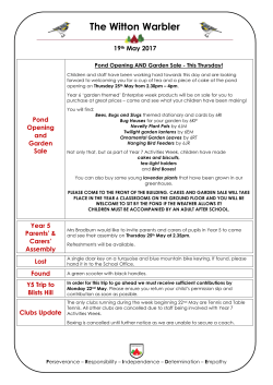 19th May 2017 - Witton Middle School