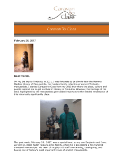 Mamma Haidara Library of Manuscripts