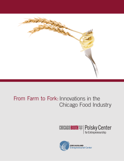From Farm to Fork:Innovations in the Chicago Food Industry