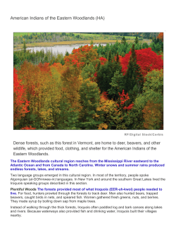 American Indians of the Eastern Woodlands (HA)