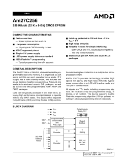AM27C256 datasheet