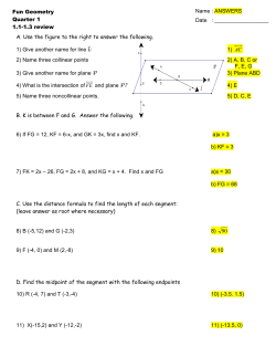 Practice Quiz for Sections 2