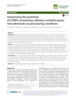 Harnessing the potential of LPMO-containing cellulase cocktails