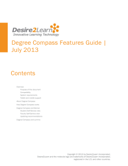 Degree Compass