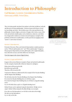 Introduction to Philosophy