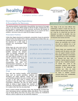 Overcoming Drug Dependency: A Prescription for Recovery