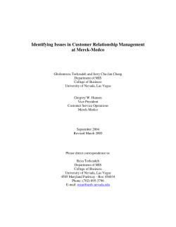 Identifying Issues in Customer Relationship Management