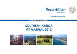 southern africa fit manual 2012