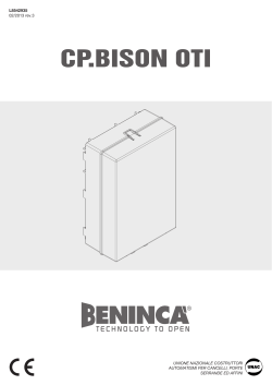 cp.bison oti - EasyGates Manuals