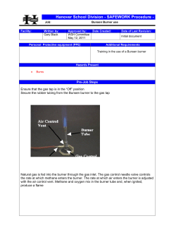 Bunsen Burner