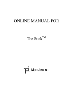 ONLINE MANUAL FOR - Associated Telephone Industries
