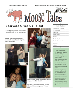 Scaryoke Gives Us Talent - Quincy Moose Lodge 2672 / WOTM
