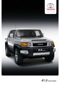 FJ Cruiser - Toyota South Africa
