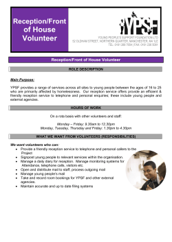 Front House / Reception - Young People`s Support Foundation