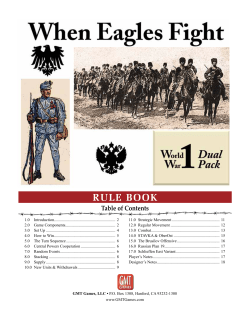 RULE BOOK - GMT Games