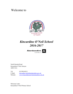 Kincardine O`Neil School