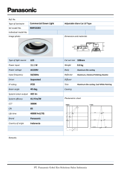 Commercial Down Light NNP22203 LED 11.1 W 0.6 kg AC220V 50