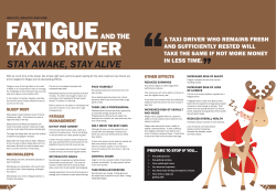 stay awake, stay alive