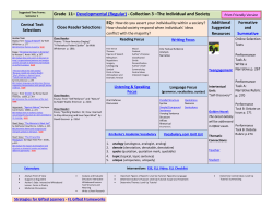 Reading Process - Collier County Public Schools
