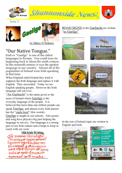 Our Native Tongue. - Marshfields School
