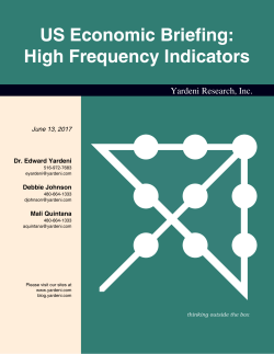 High Frequency Indicators