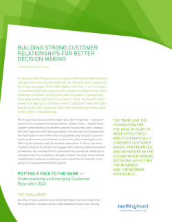building strong customer relationships for better decision making