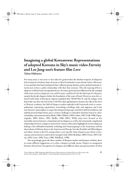 Imagining a global Koreatown: Representations