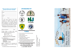 2016 Governor`s Surf Fishing Tournament Brochure