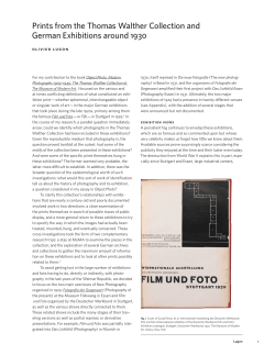 Prints from the Thomas Walther Collection and German