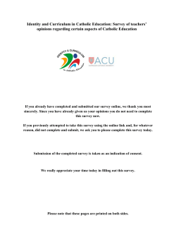 The survey instrument