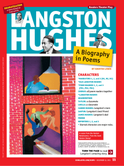 A Biography in Poems - Warren County Schools