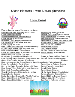 E is for Easter - City of North Mankato