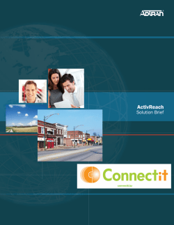 ActivReach - Connector Systems