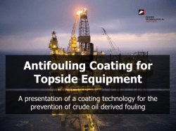 Crude Oil Repellent Coating 010
