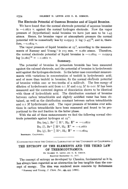 The Electrode Potential of Gaseous Bromine and of Liquid Bromine