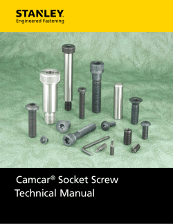 Socket Screw Technical Manual