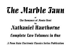 The Marble Faun