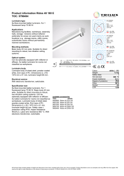 Product information Ridos 40 180 E TOC: 5798404