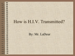 HIV/AIDS - Madison County Schools