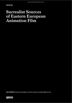 Surrealist Sources of Eastern European Animation