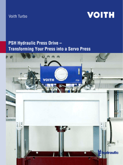 PSH Hydraulic Press Drive &ndash; Transforming Your
