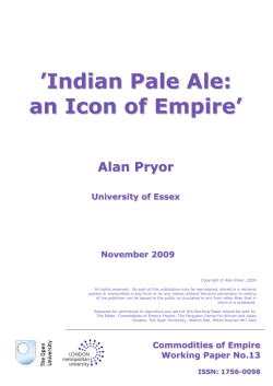 Alan Pryor - The Open University