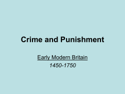 Crime and Punishment - Abraham Darby Academy