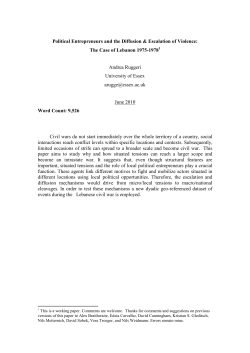 Ruggeri 2010 - Peace Research Institute Oslo