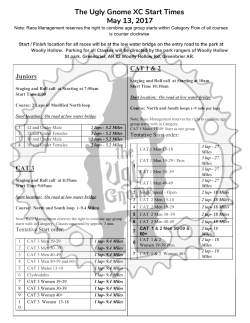 Event Flyer - USA Cycling