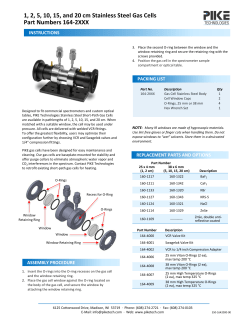 1, 2, 5, 10, 15, and 20 cm Stainless Steel Gas